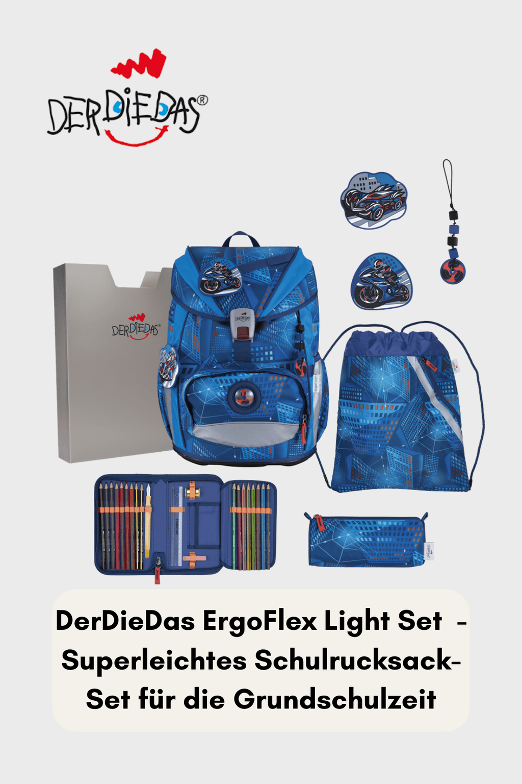DerDieDas ErgoFlex Ligth Set 6 teilig - Turbo Speed