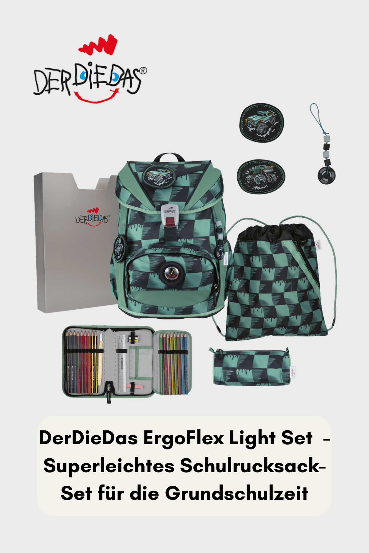 DerDieDas ErgoFlex Ligth Set 6 teilig - Exklusiv Superflash Super Truck