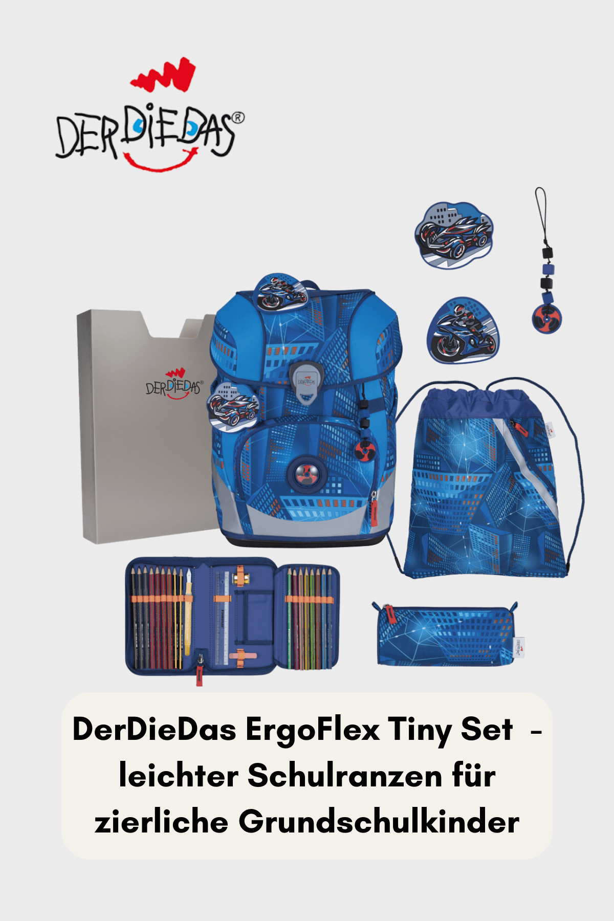 DerDieDas ErgoFlex Tiny Set 6 teilig - Turbo Speed