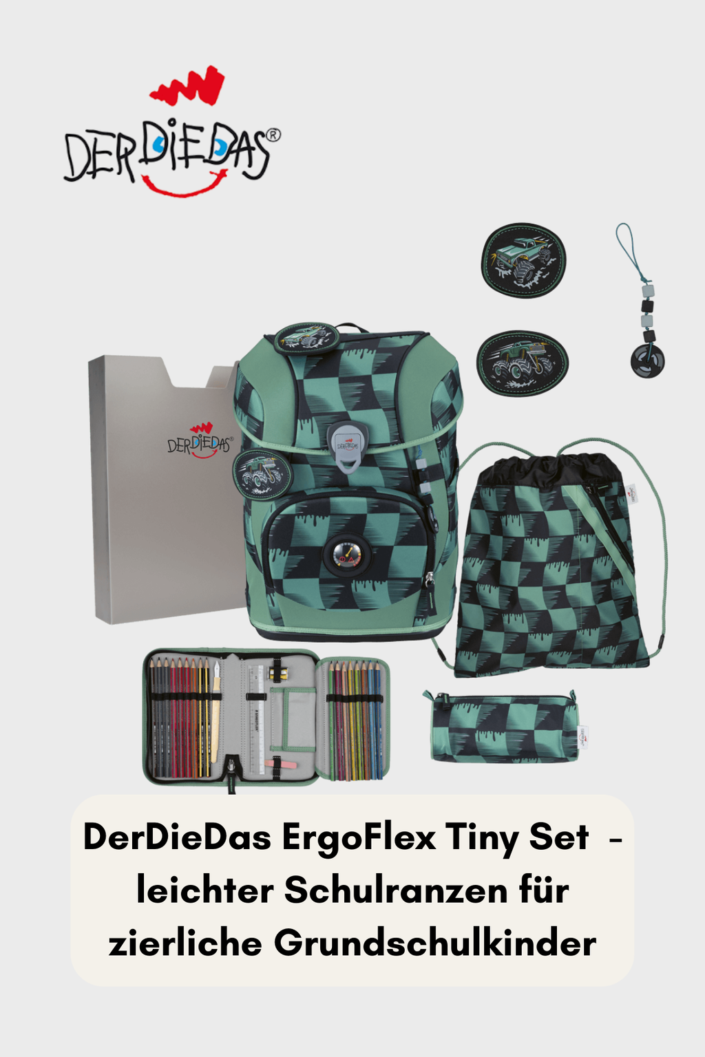 DerDieDas ErgoFlex Tiny Set 6 teilig -Exklusiv Superflash Super Truck