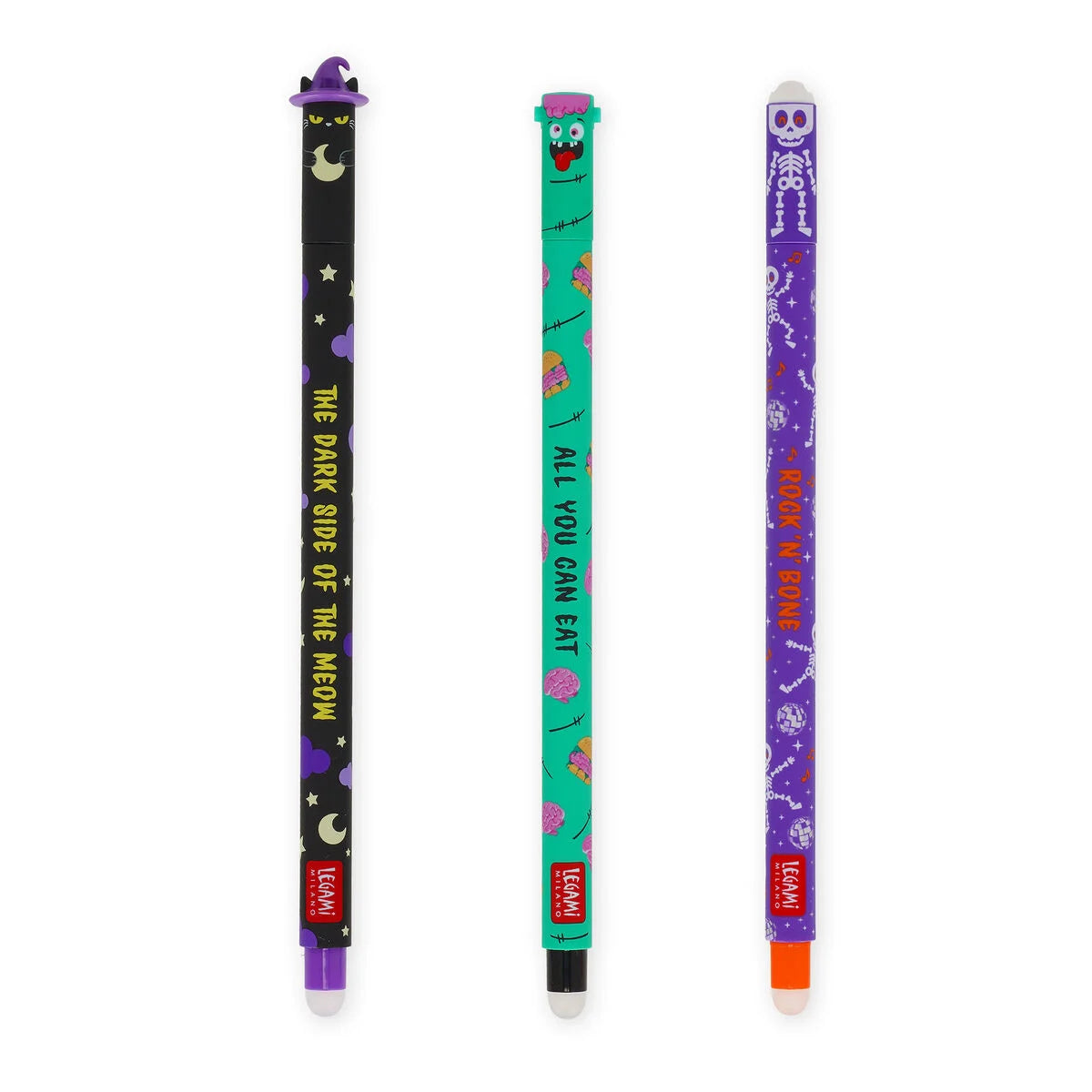 Legami Set mit 3 löschbaren Gelstiften – The Boo Crew