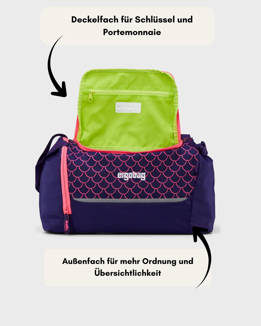 Ergobag Sporttasche OzeanBärwohner