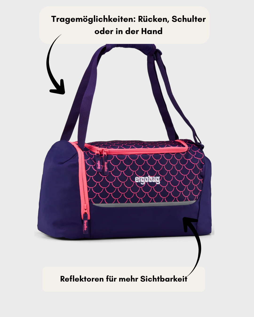 Ergobag Sporttasche OzeanBärwohner