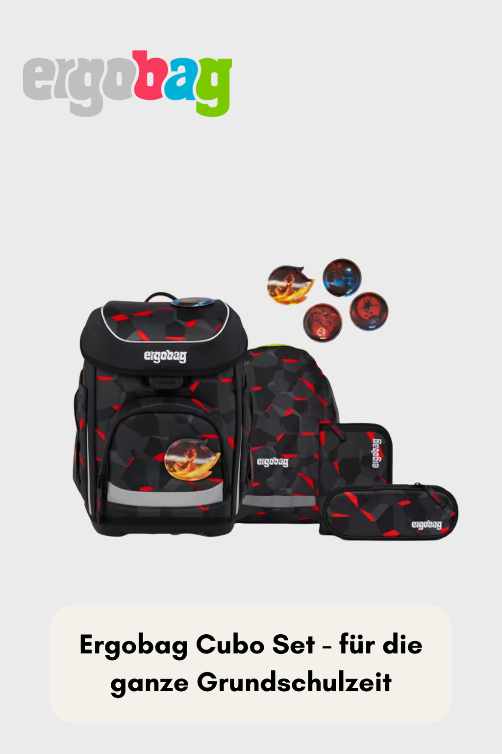 Ergobag Cubo - Set 5 teilig - TaekBärdo