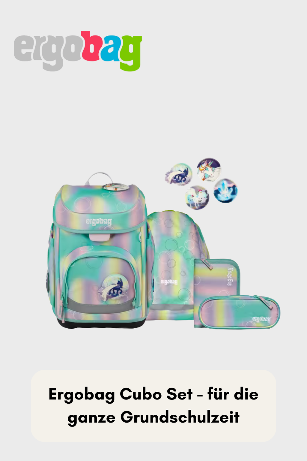 Ergobag Cubo - Set 5 teilig - ZauBärwelt -  Reflex Editions