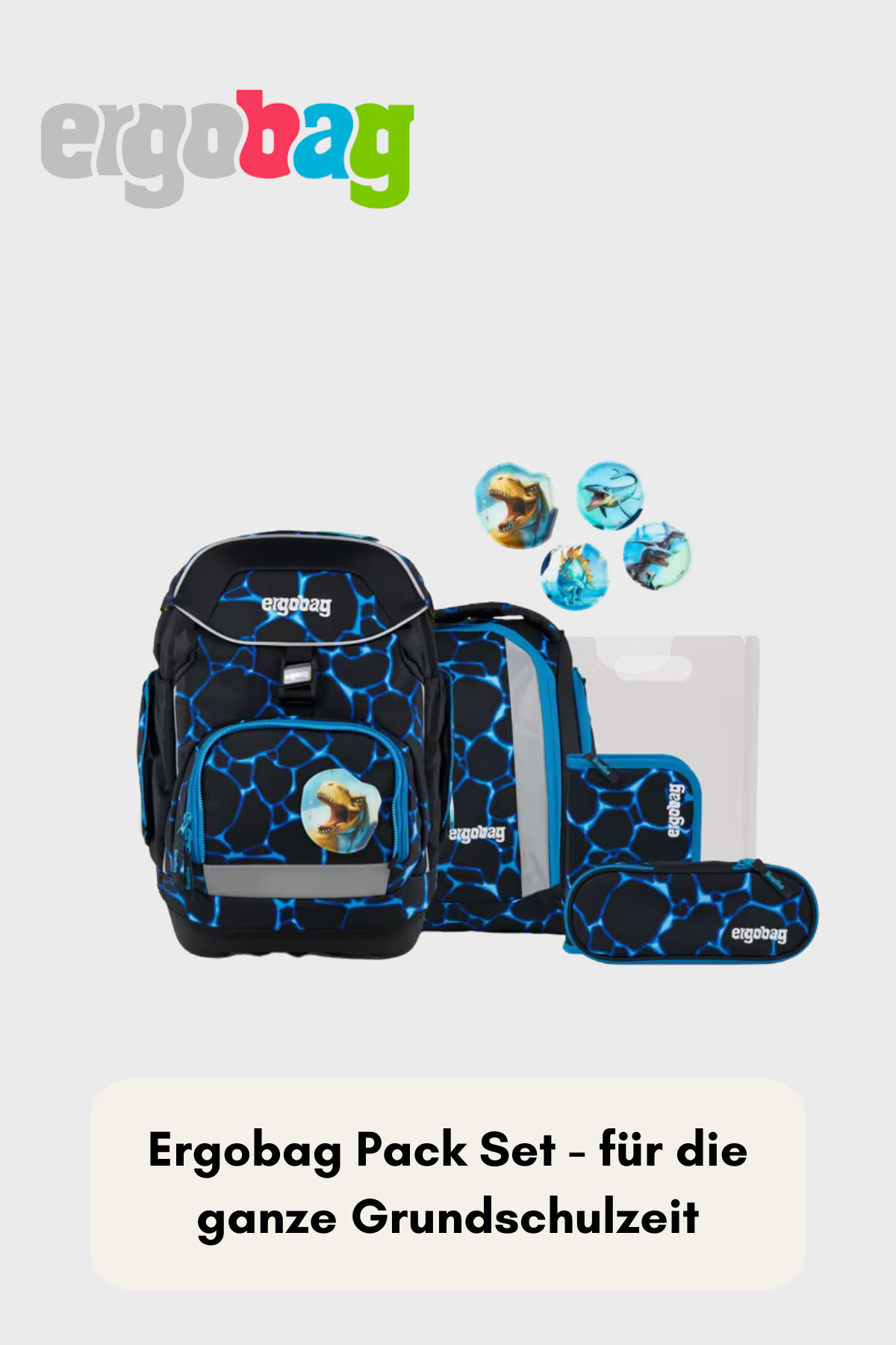 Ergobag PACK - Set 6 teilig - Bärassic Garden