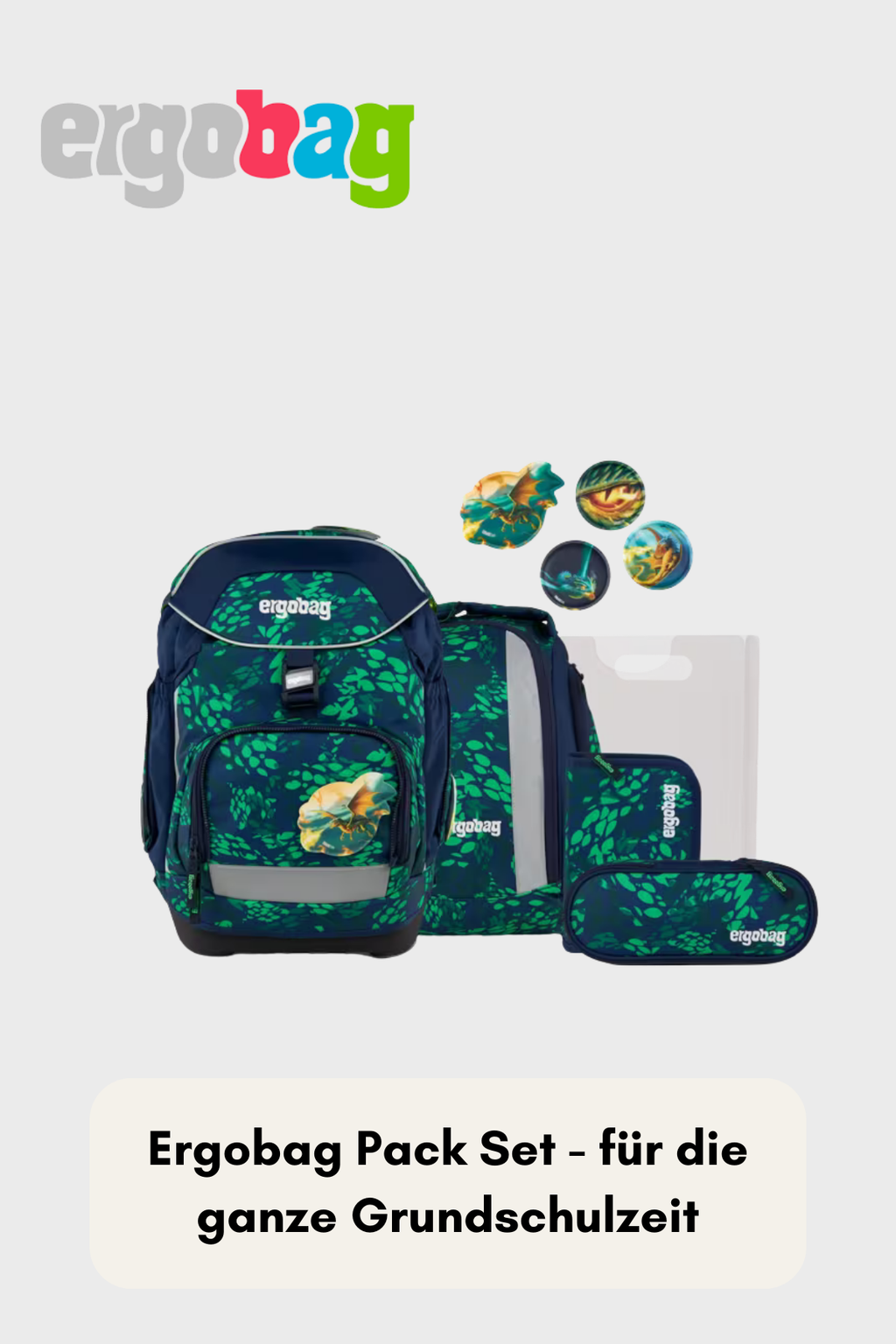 Ergobag PACK - Set 6 teilig - DrachenbezwingBär