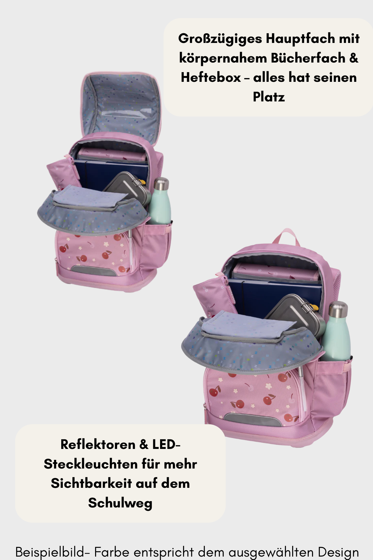 Schneiders Ergoplus 7 teiliges Set - Cherry Pop