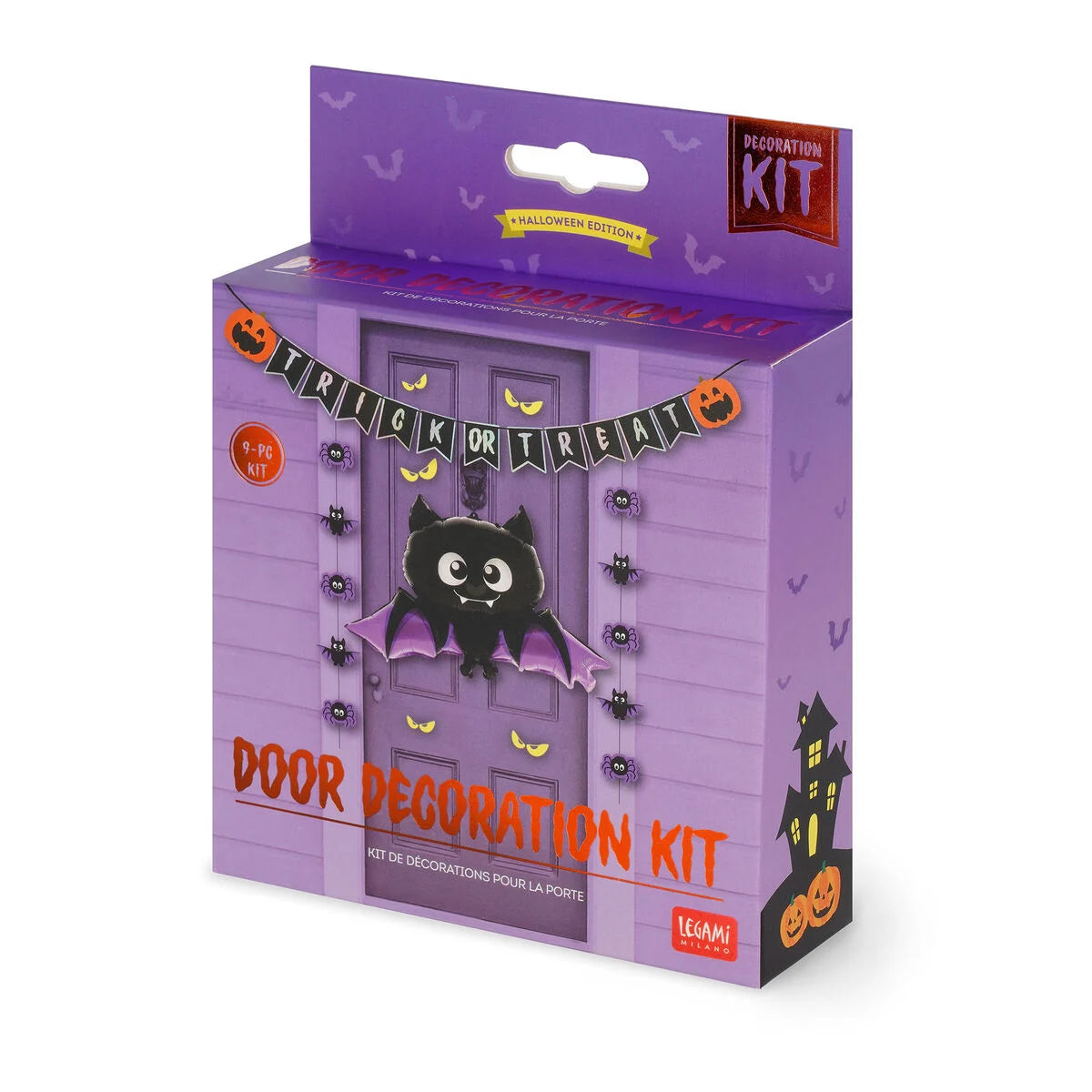 Legami Halloween Türdekorationsset – Trick or Treat