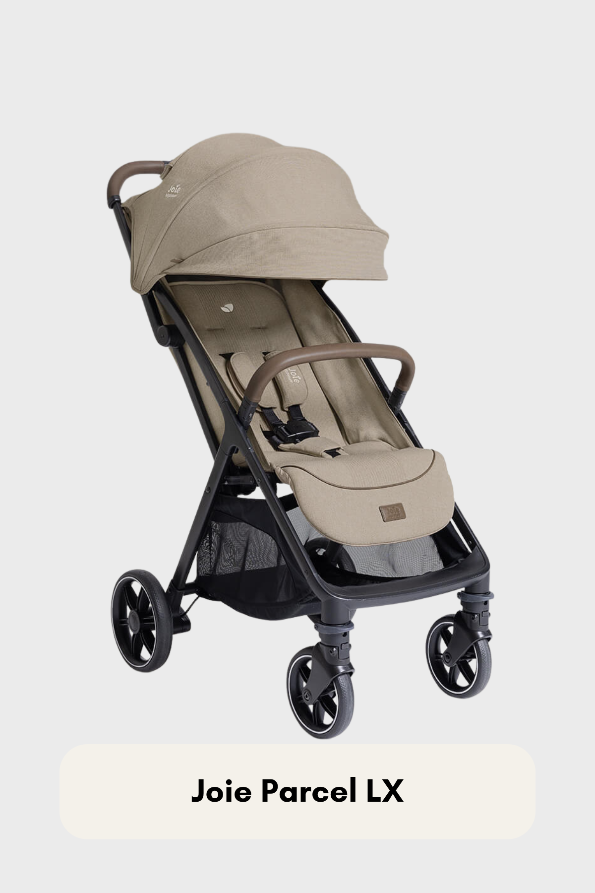 Joie parcel lx Buggy mit verlängerbarem Sonnenverdeck und Belüftungssystem für Komfort im Alltag.