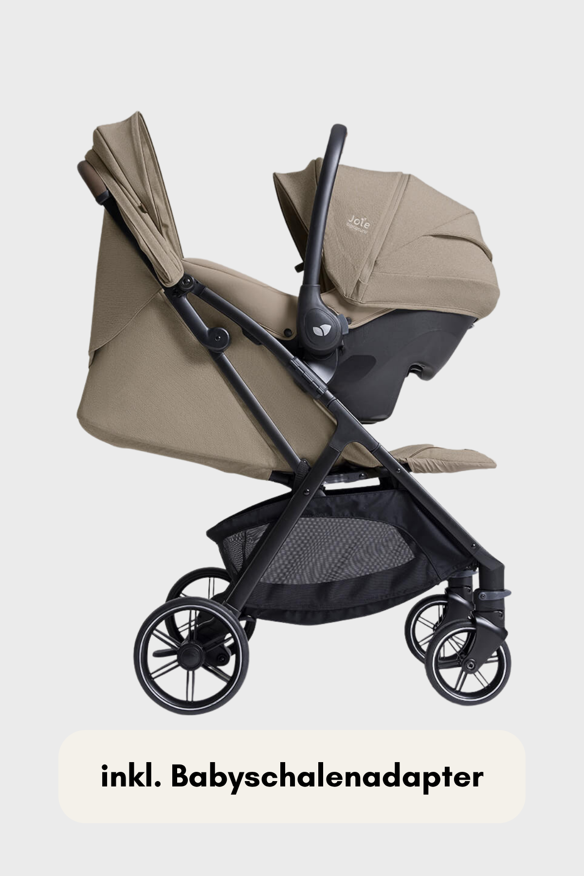 Joie parcel™ lx – der leichte Komfort-Buggy für jeden Tag