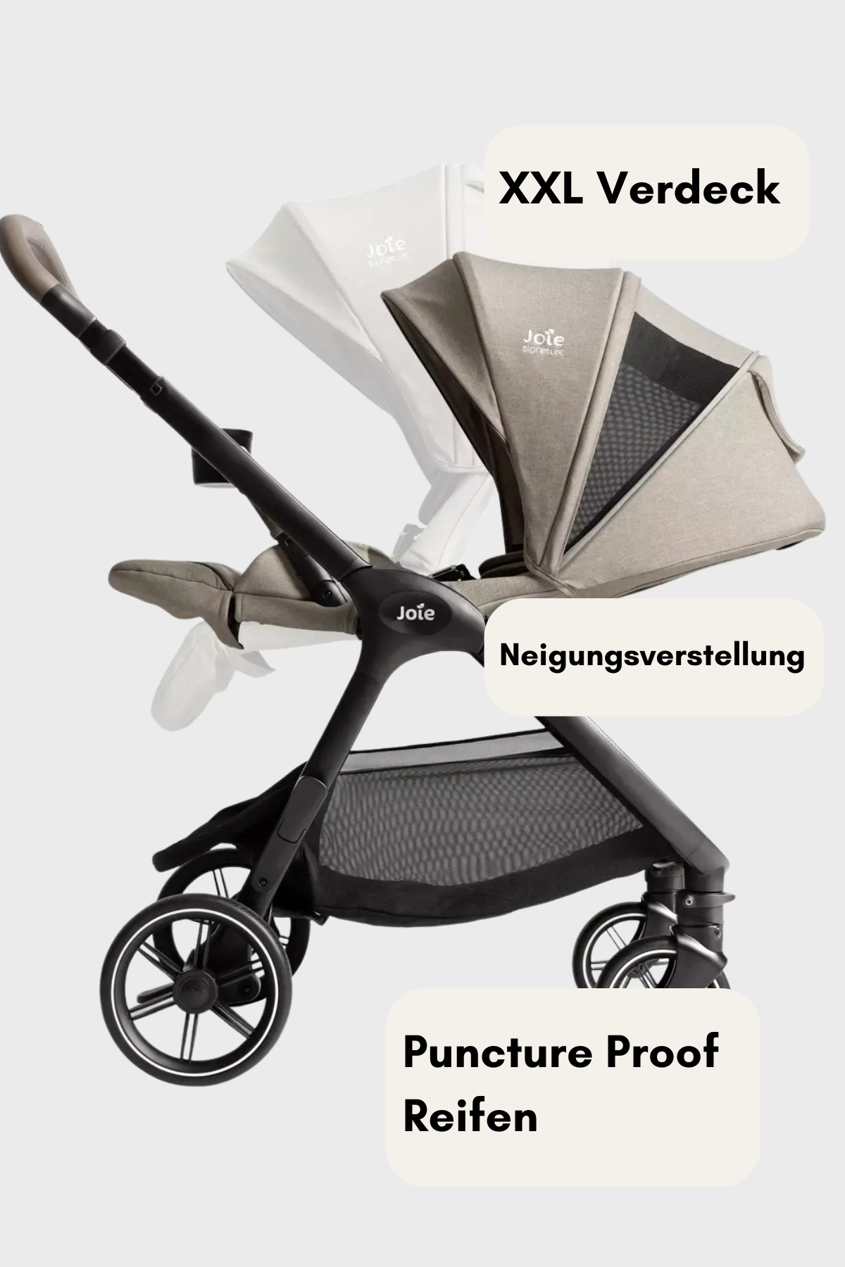 Joie Valora – der leichte Premium-City-Kinderwagen mit wendbarem Sitz