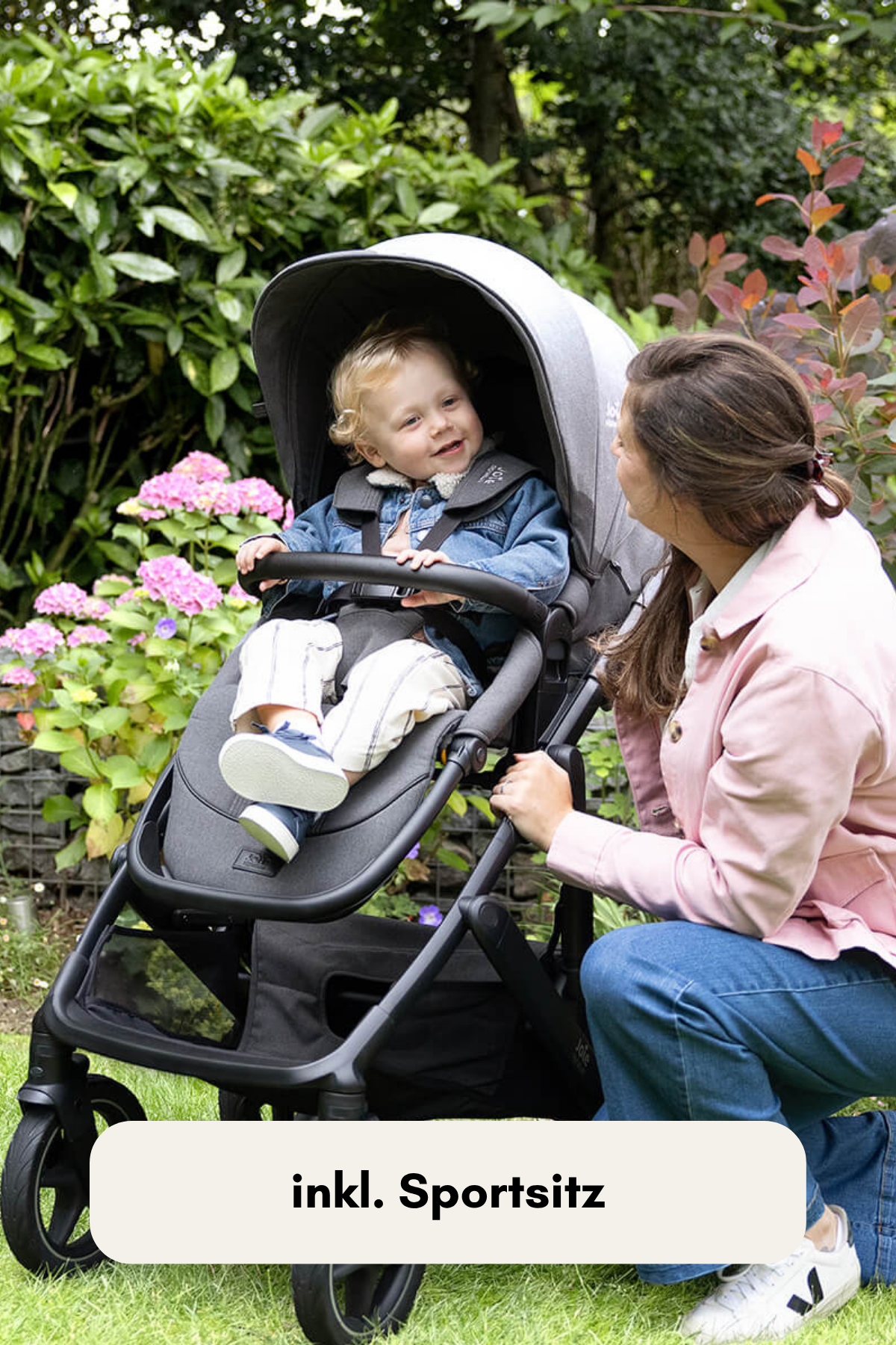 Joie Vinca™ 2in1 – komfortabler Kombi-Kinderwagen mit Babywanne ramble™ xl