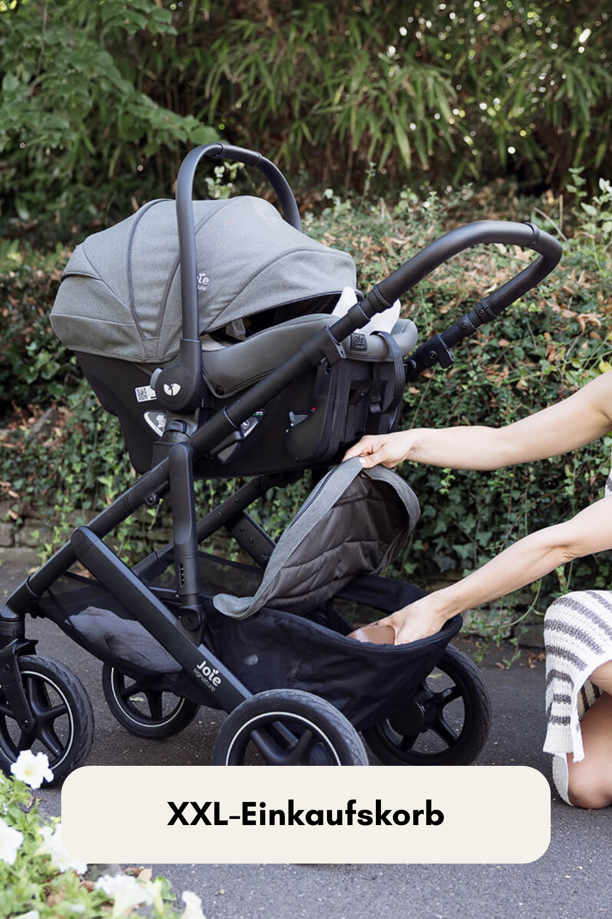 Joie Vinca™ 2in1 – komfortabler Kombi-Kinderwagen mit Babywanne ramble™ xl