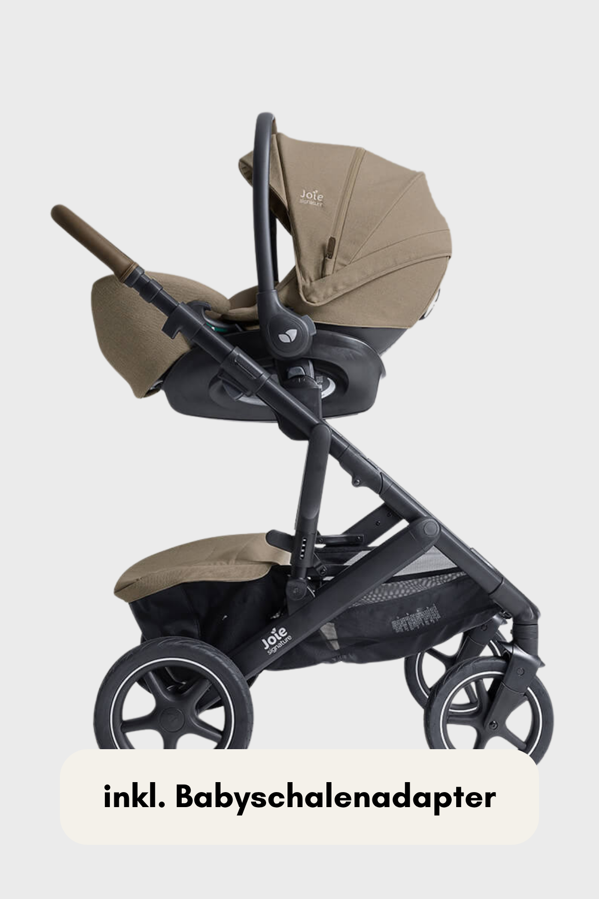 Joie Vinca™ 2in1 – komfortabler Kombi-Kinderwagen mit Babywanne ramble™ xl