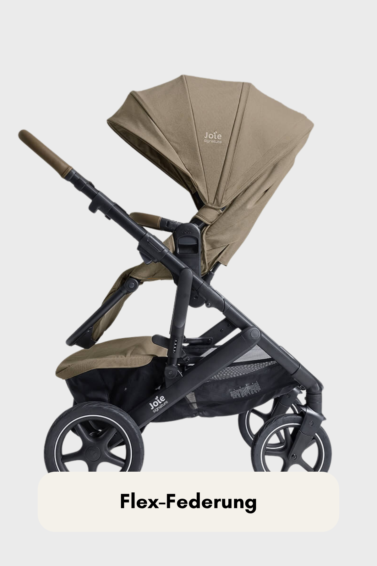 Joie Vinca™ 2in1 – komfortabler Kombi-Kinderwagen mit Babywanne ramble™ xl