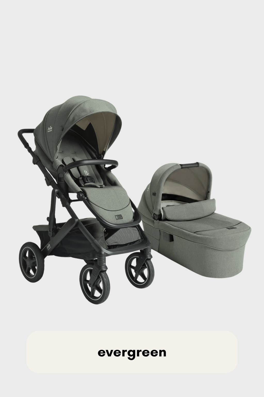 Joie Vinca™ 2in1 – komfortabler Kombi-Kinderwagen mit Babywanne ramble™ xl