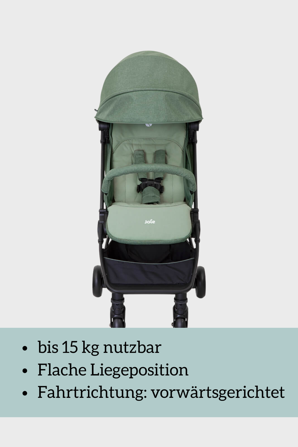 Buggy Joie Pact - Mieten