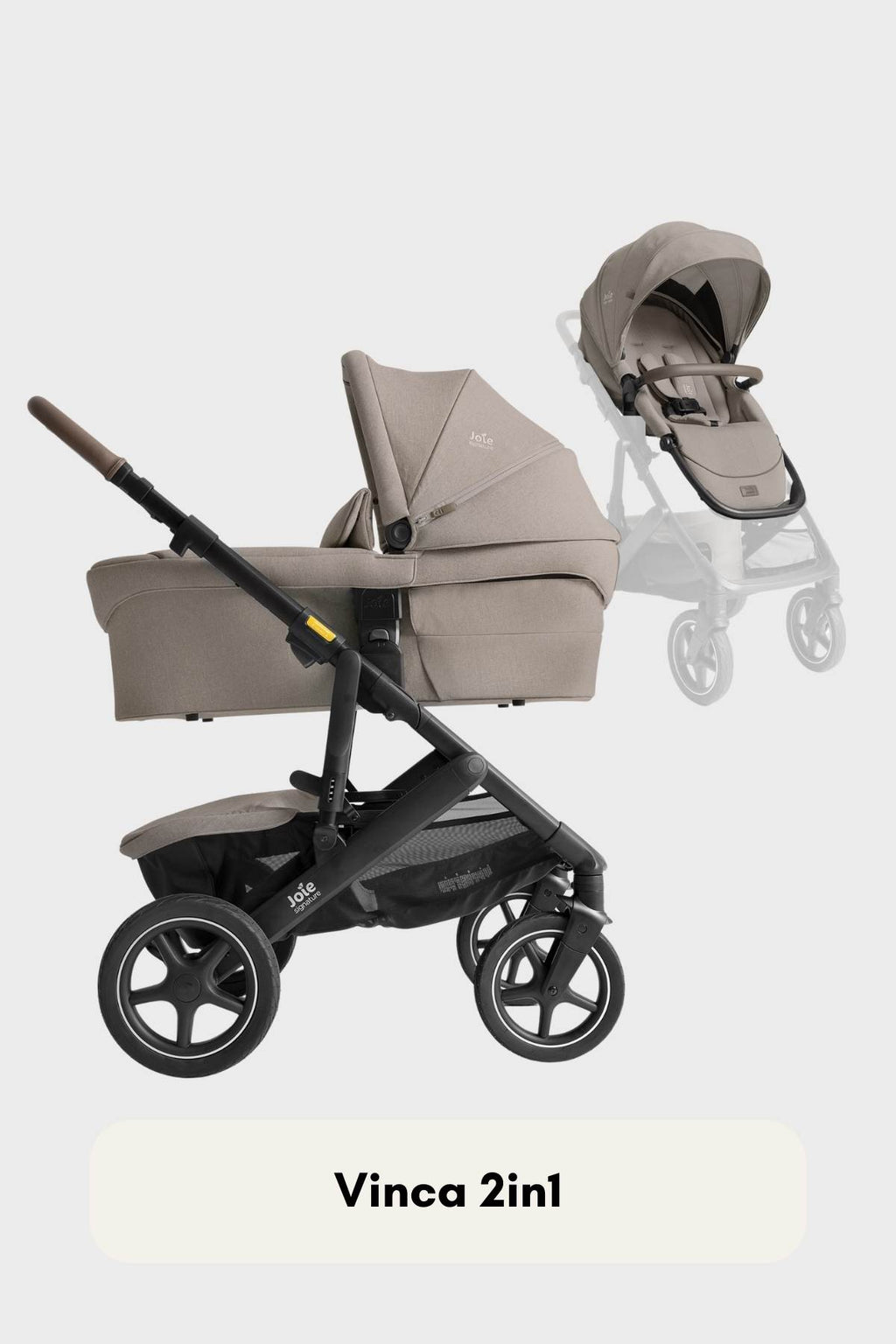 Joie Vinca™ 2in1 Kinderwagen – Komfort & Flexibilität ab Geburt