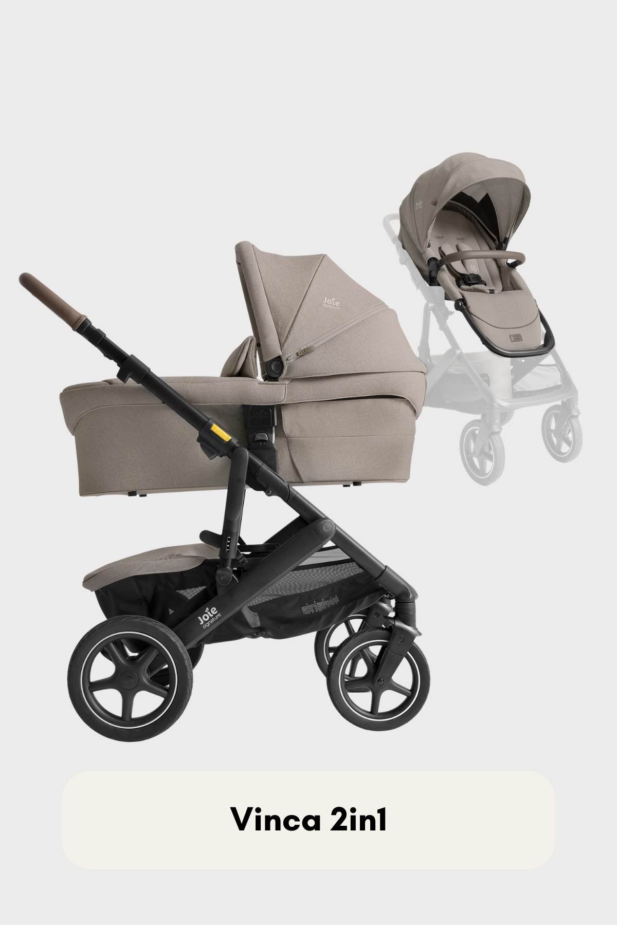 Joie vinca 2in1 Set bei maibee in Beige