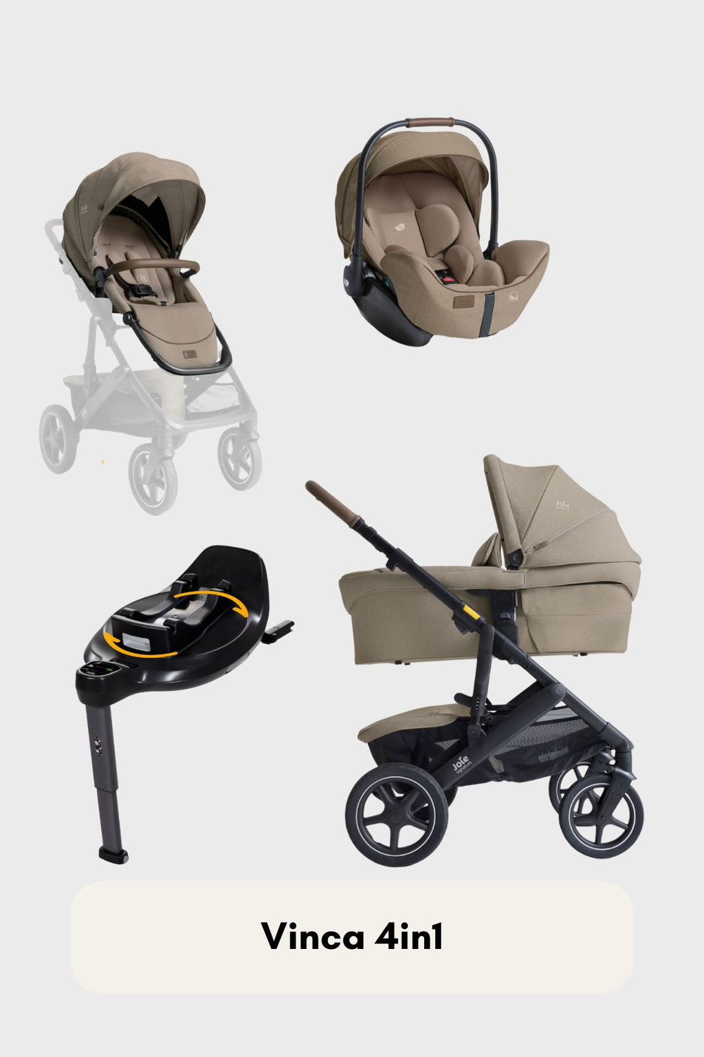 Joie Vinca 4in1 – Kombi-Kinderwagen - Aktionsangebot