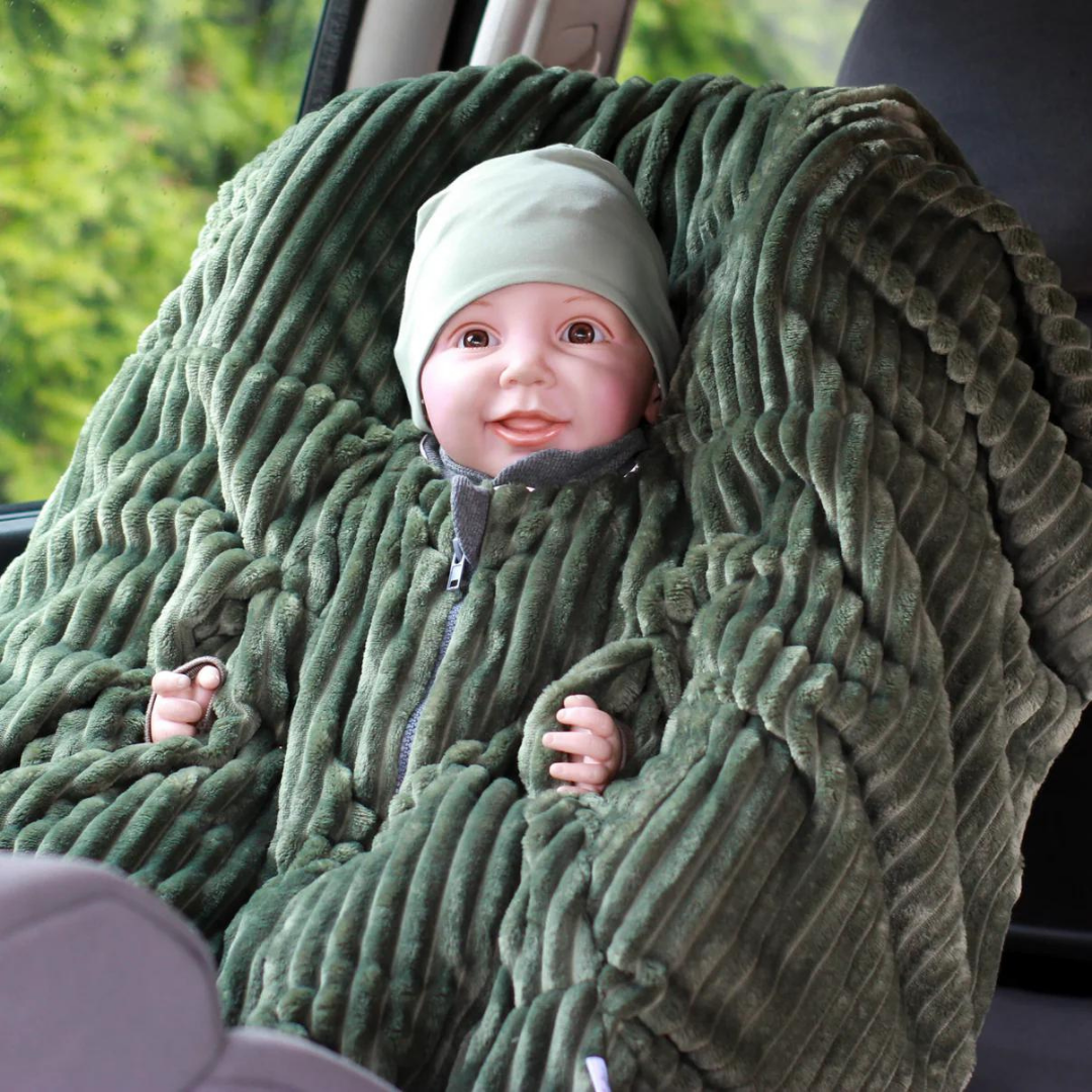 Kindersitzponcho Fleece