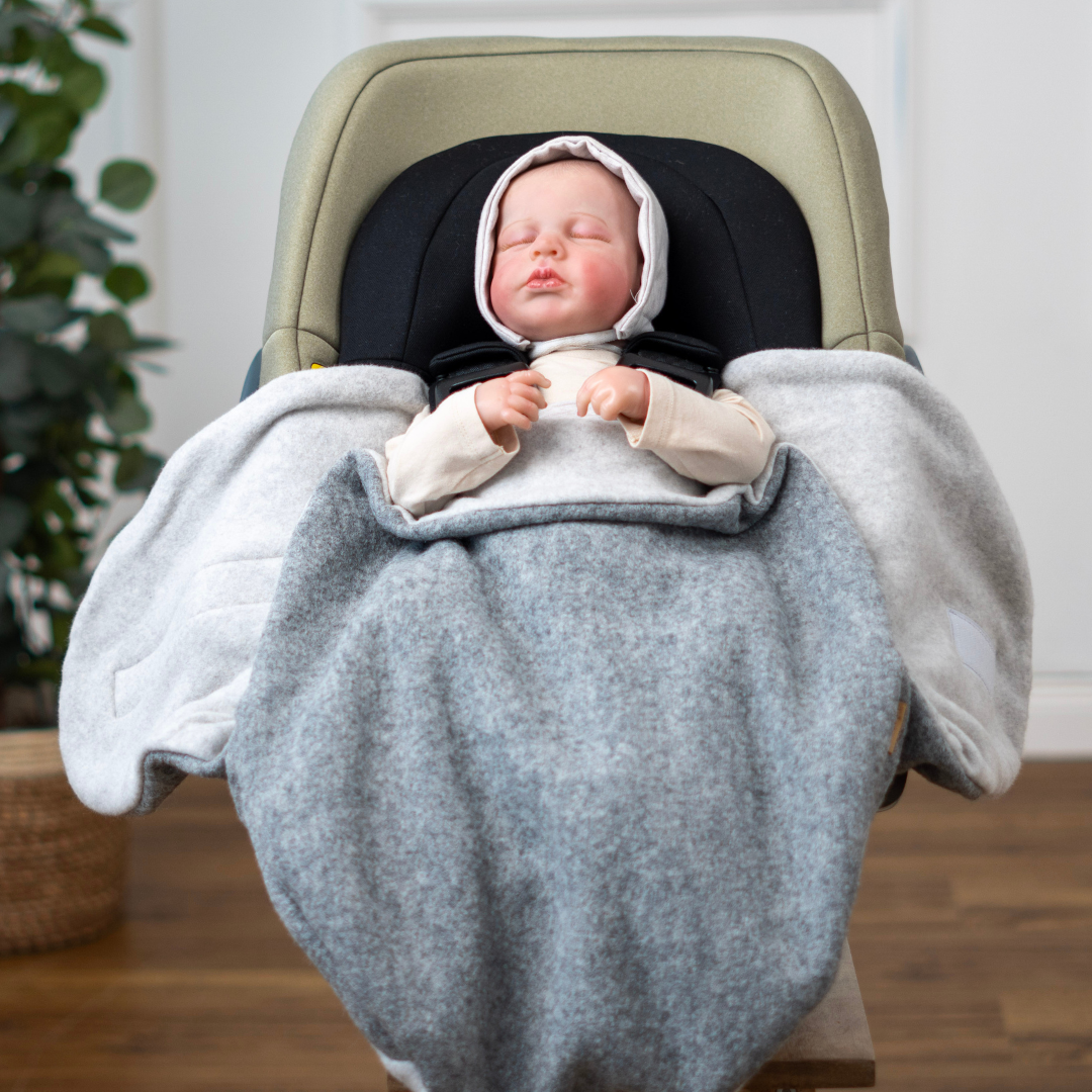 Einschlagdecke für die Babyschale