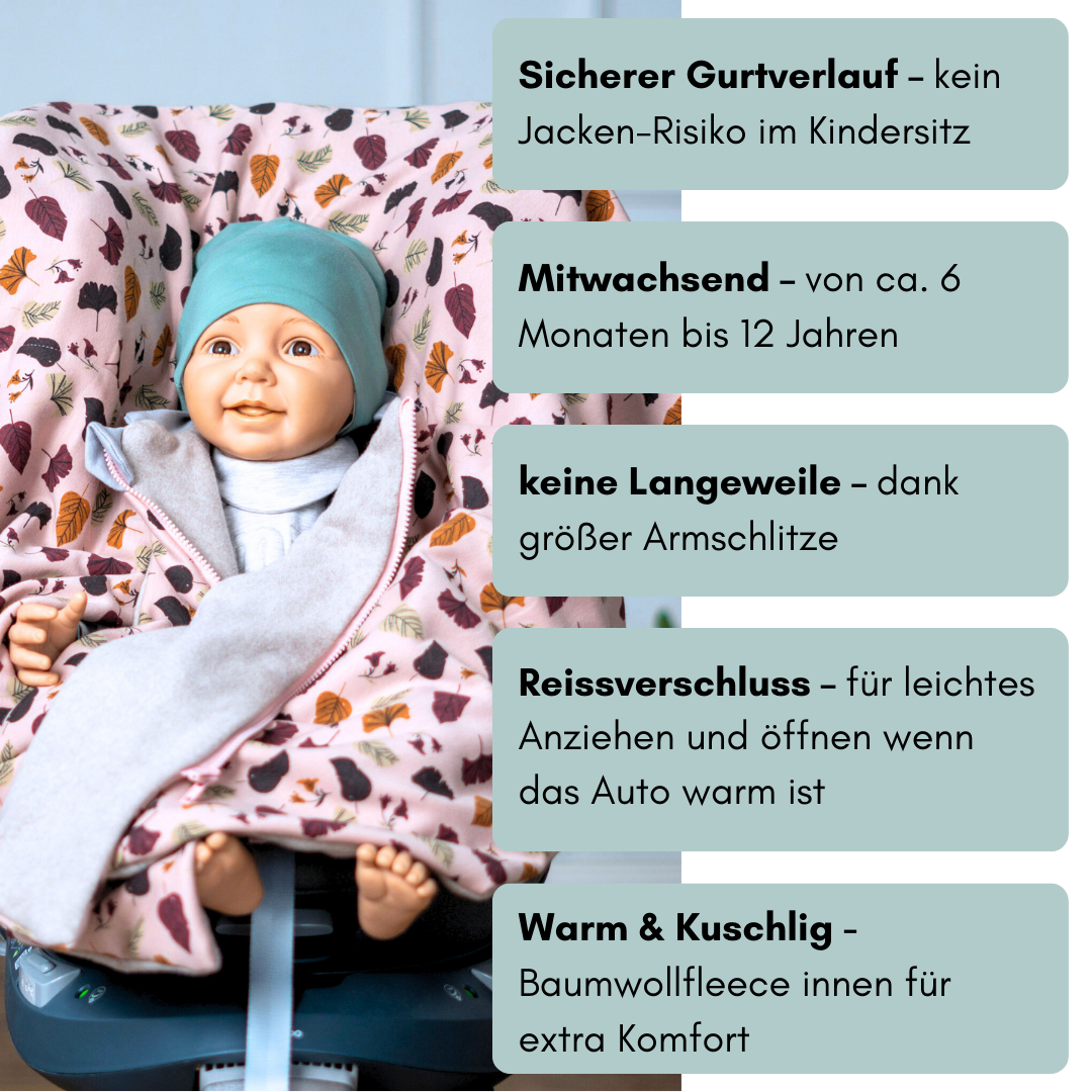 Kindersitzponcho Happy