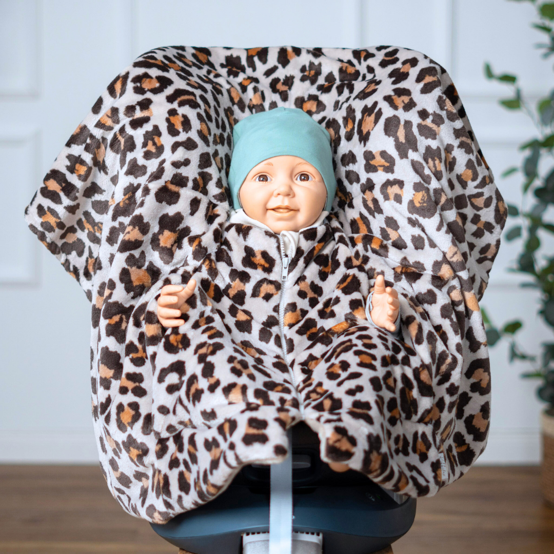 Kindersitzponcho Fleece