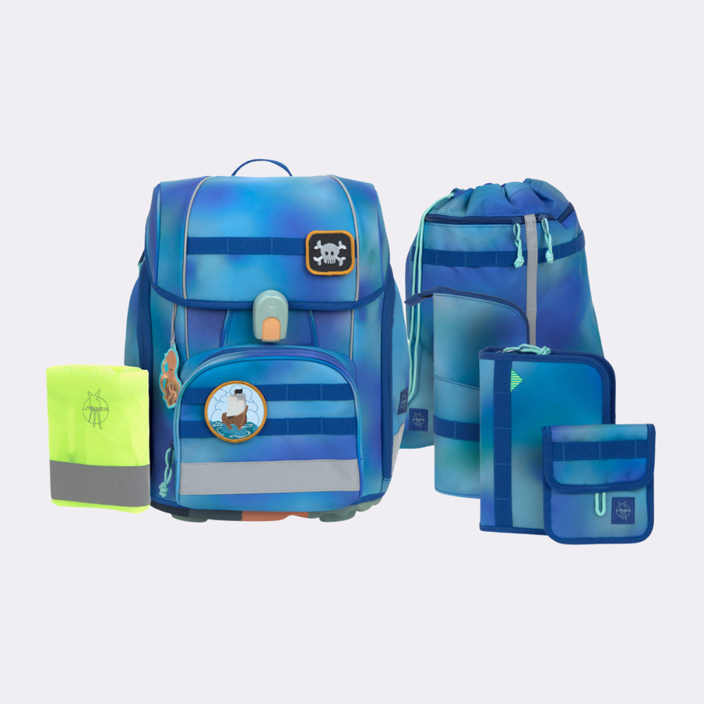 Lässig Boxy Unique gradient green/blue