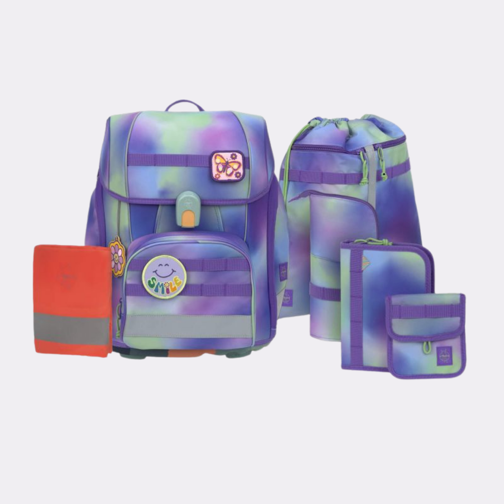 Lässig Boxy Unique radient green / purple