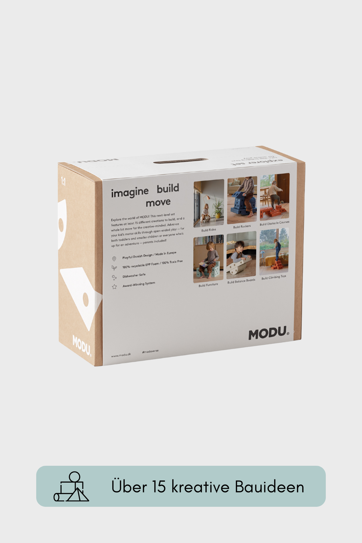 MODU Explorer Set – Kreatives Bewegungs-Spielzeug für kleine Entdecker