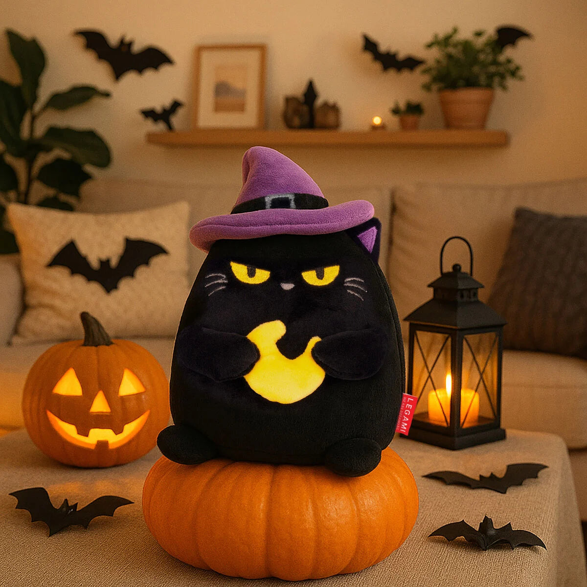 Legami Plüschtier – Halloween Super Soft! Mini Black Kitty