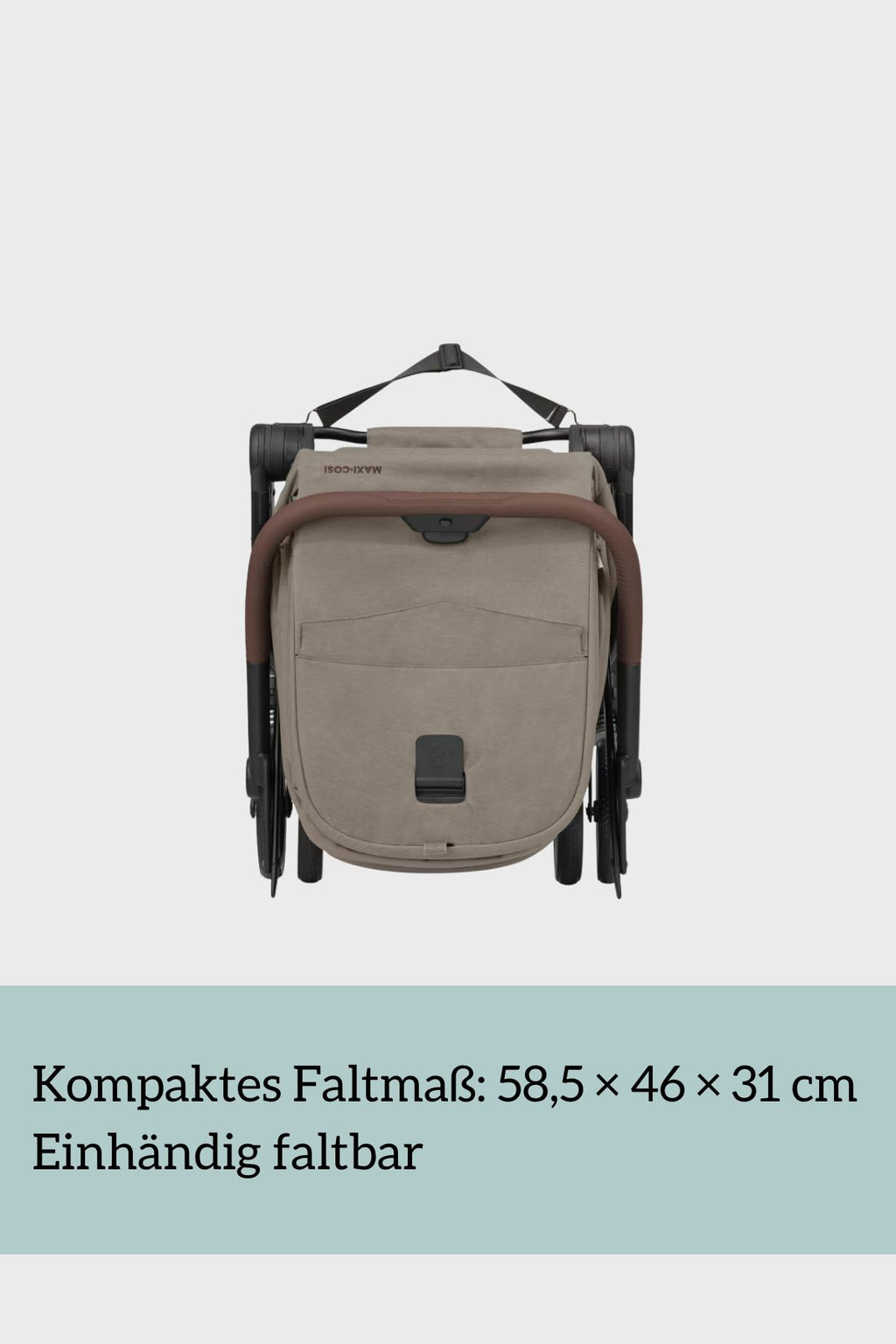 Maxi-Cosi Leona² kompakt faltbarer Kinderwagen für Stadt, Urlaub und Familienalltag