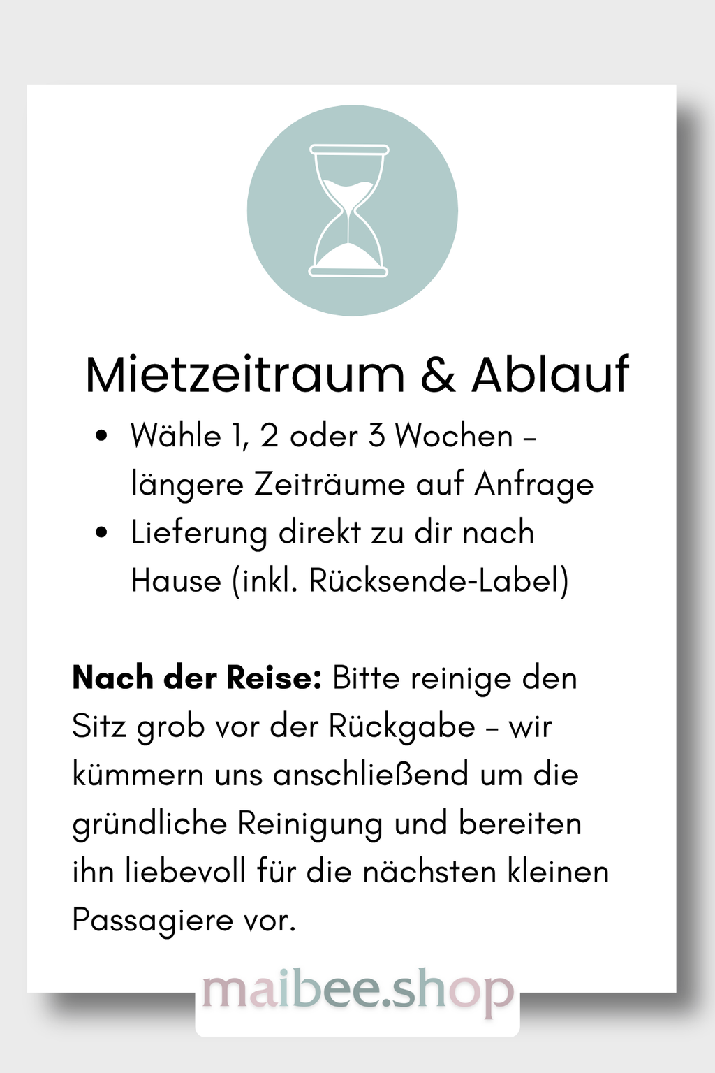 Reboarder mieten - BeSafe iZi Turn