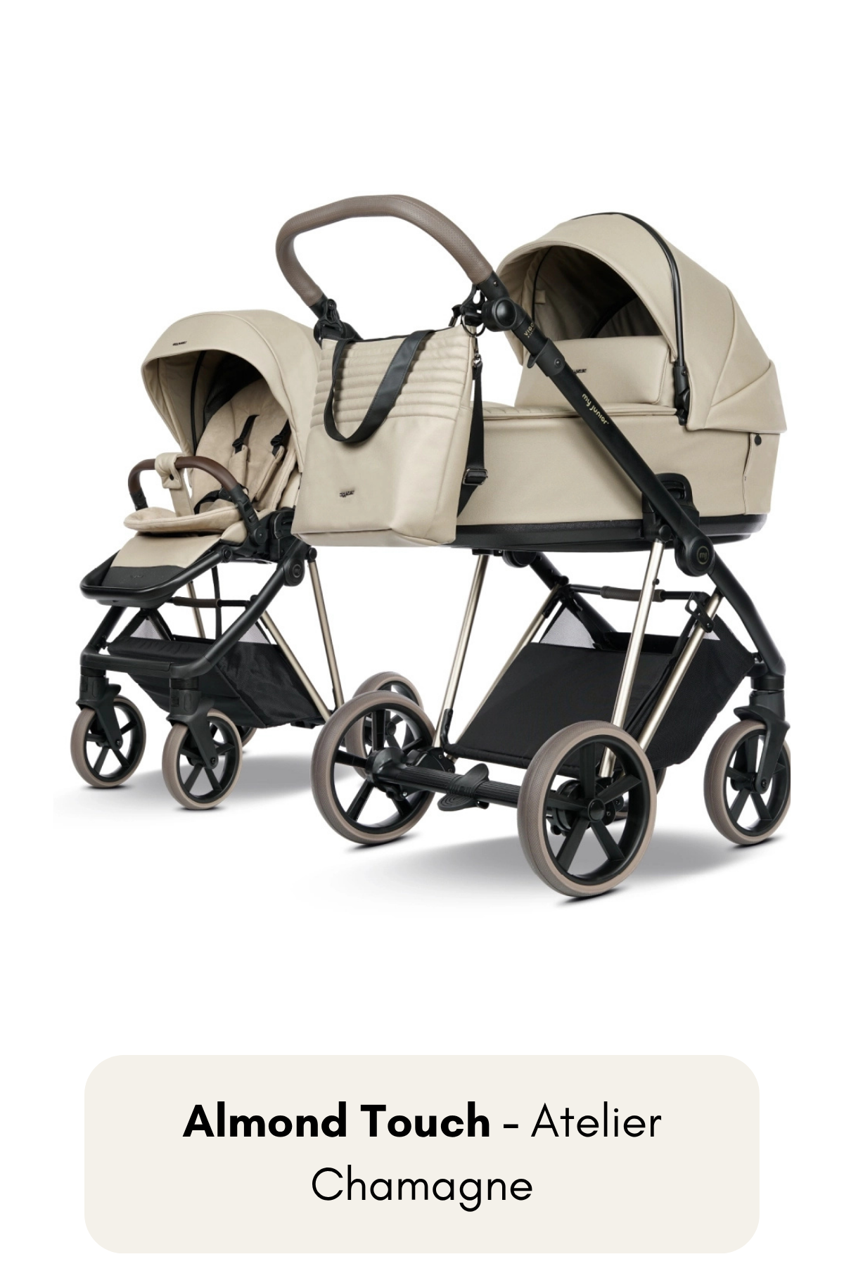 Nachhaltig hergestellter my junior VIGO² Atelier bei maibee – Komfort trifft Stil -  Almond Touch / Atelier Champagne