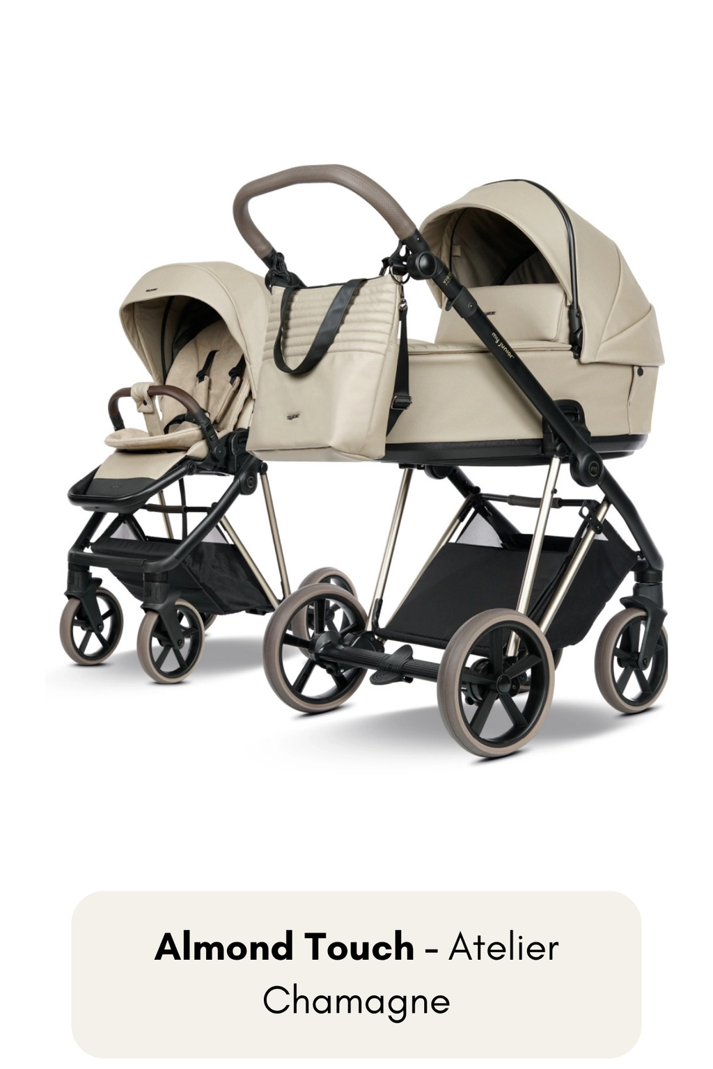 Nachhaltig hergestellter my junior VIGO² Atelier bei maibee – Komfort trifft Stil -  Almond Touch / Atelier Champagne