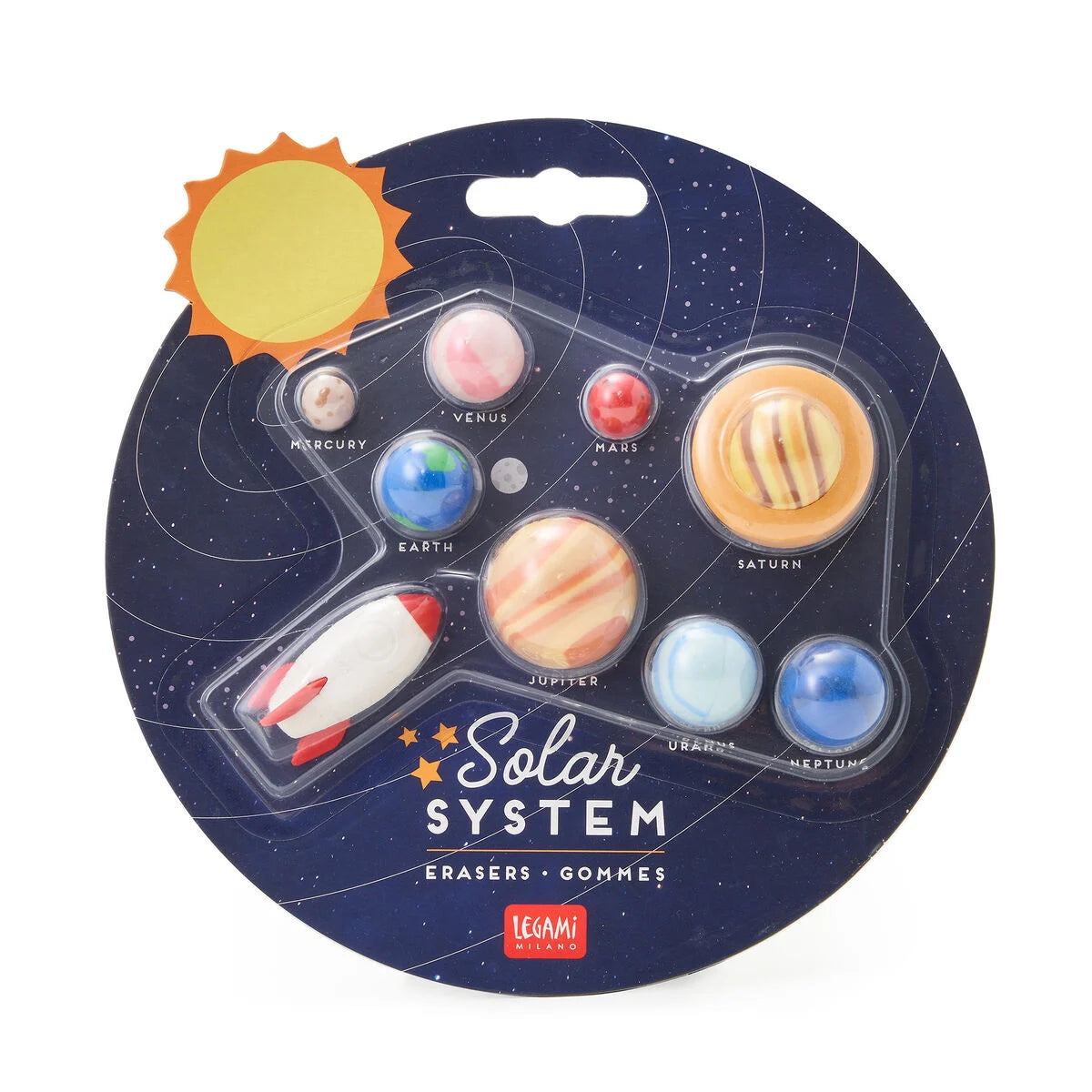 Legami Radiergummi-Set – Space