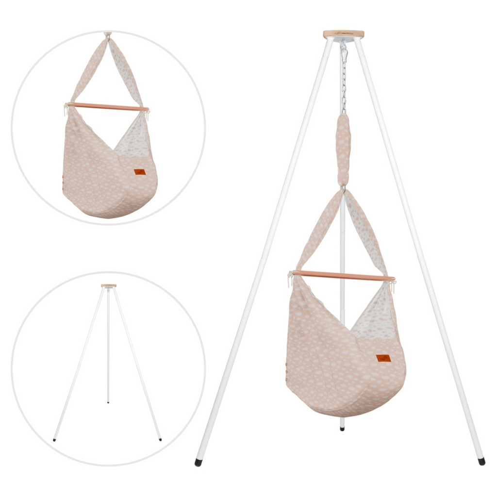 Federwiege Set inkl. Gestell Tipi