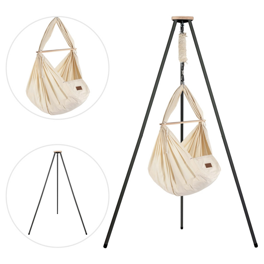 Federwiege Set inkl. Gestell Tipi