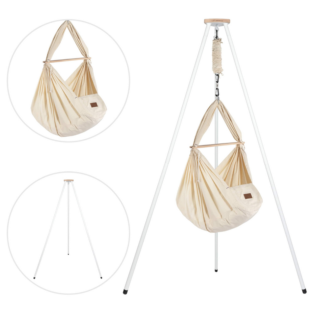 Federwiege Set inkl. Gestell Tipi