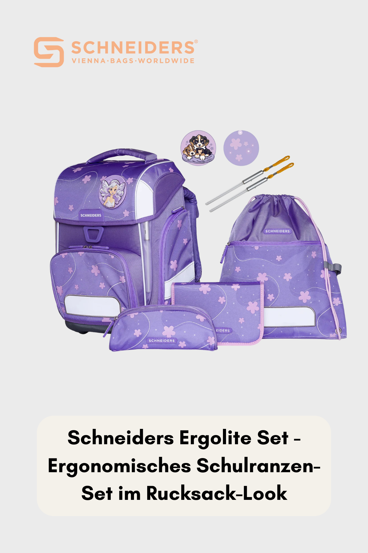Schneiders Ergolite 9 teiliges Set - Flowery