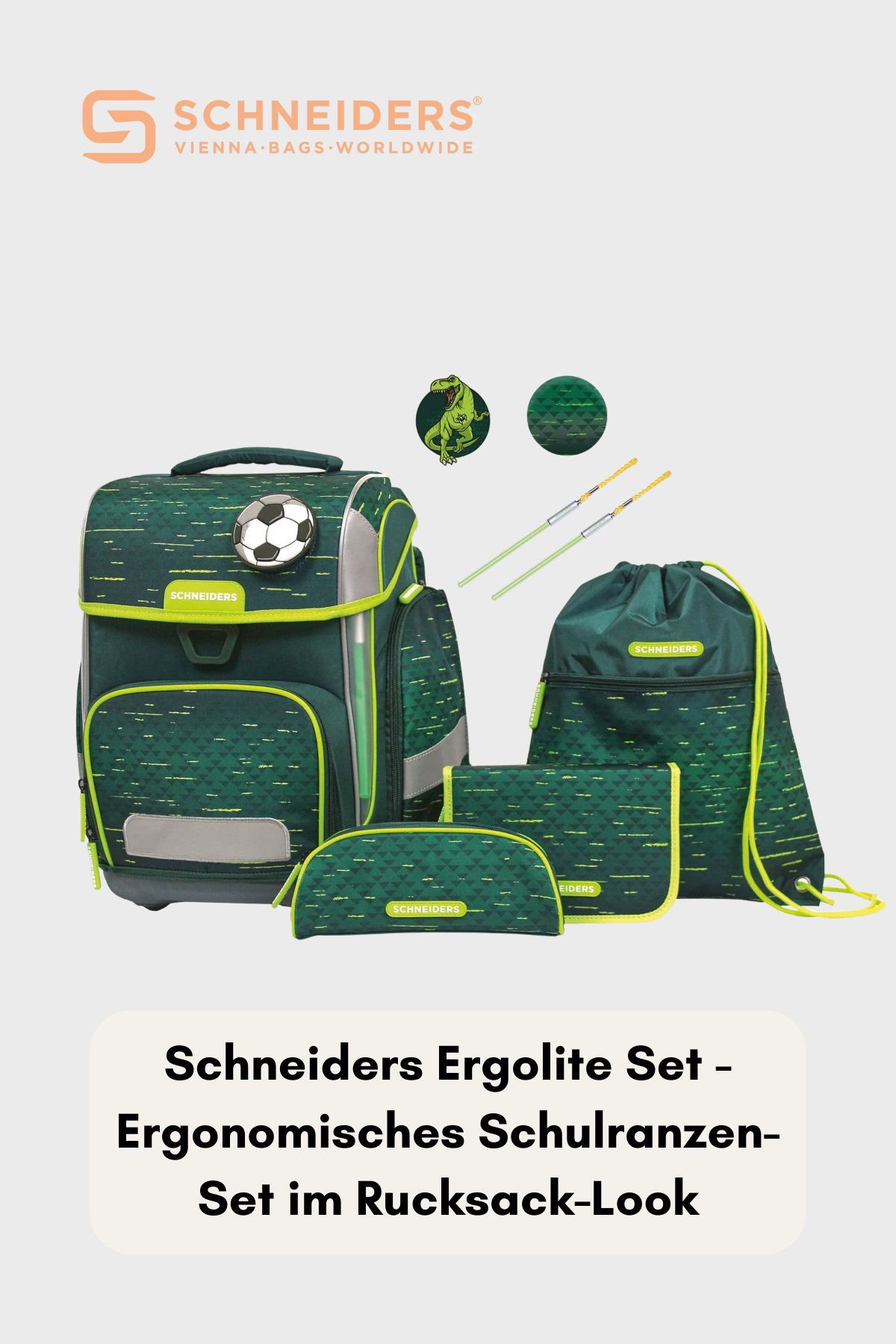 Schneiders Ergolite 9 teiliges Set - SoccerStarSoccer Star