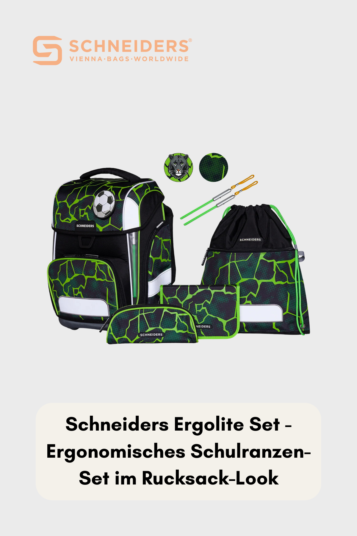 Schneiders Ergolite 9 teiliges Set - Crash