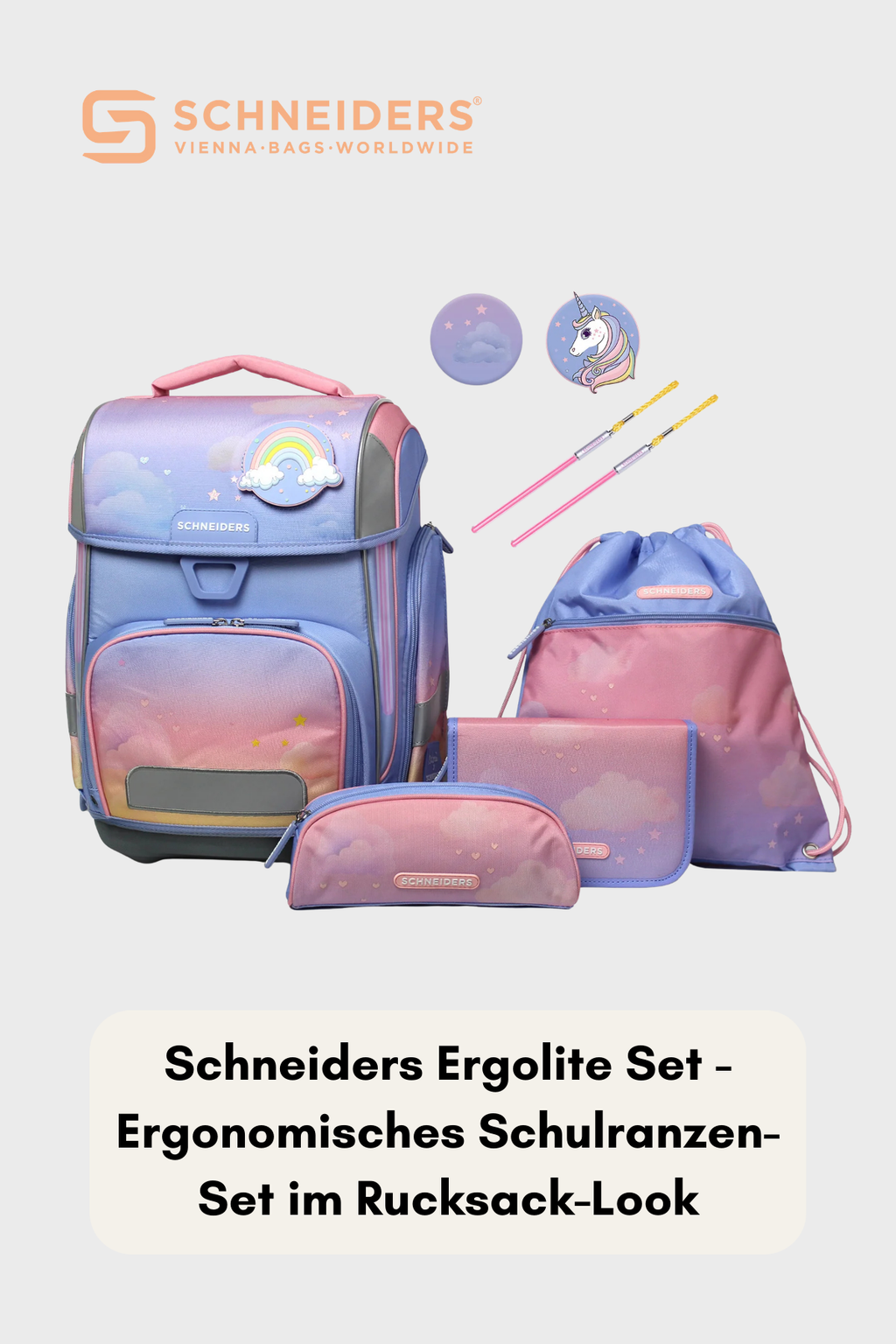 Schneiders Ergolite 9 teiliges Set - Dreamy Clouds Isabeau