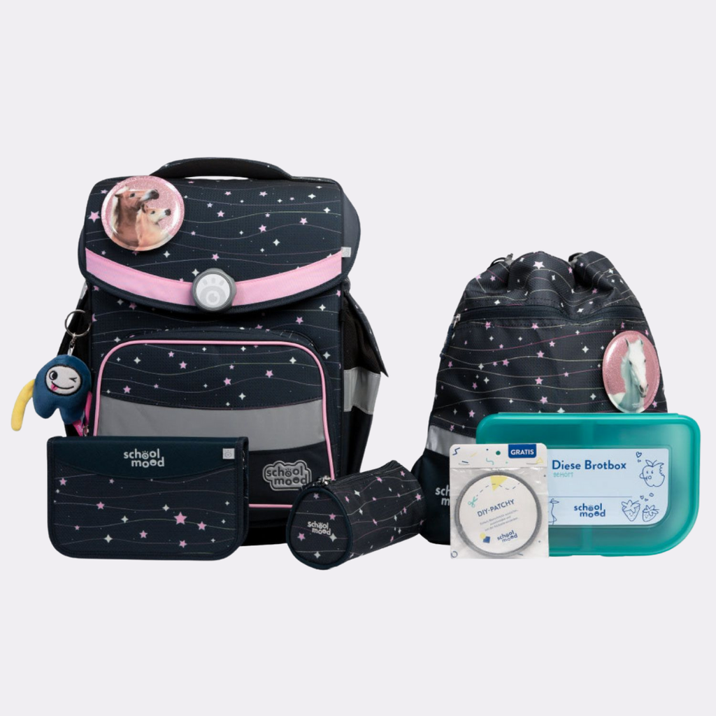 SchoolMood Timeless Pro Ella Pony (6teiliges Set)