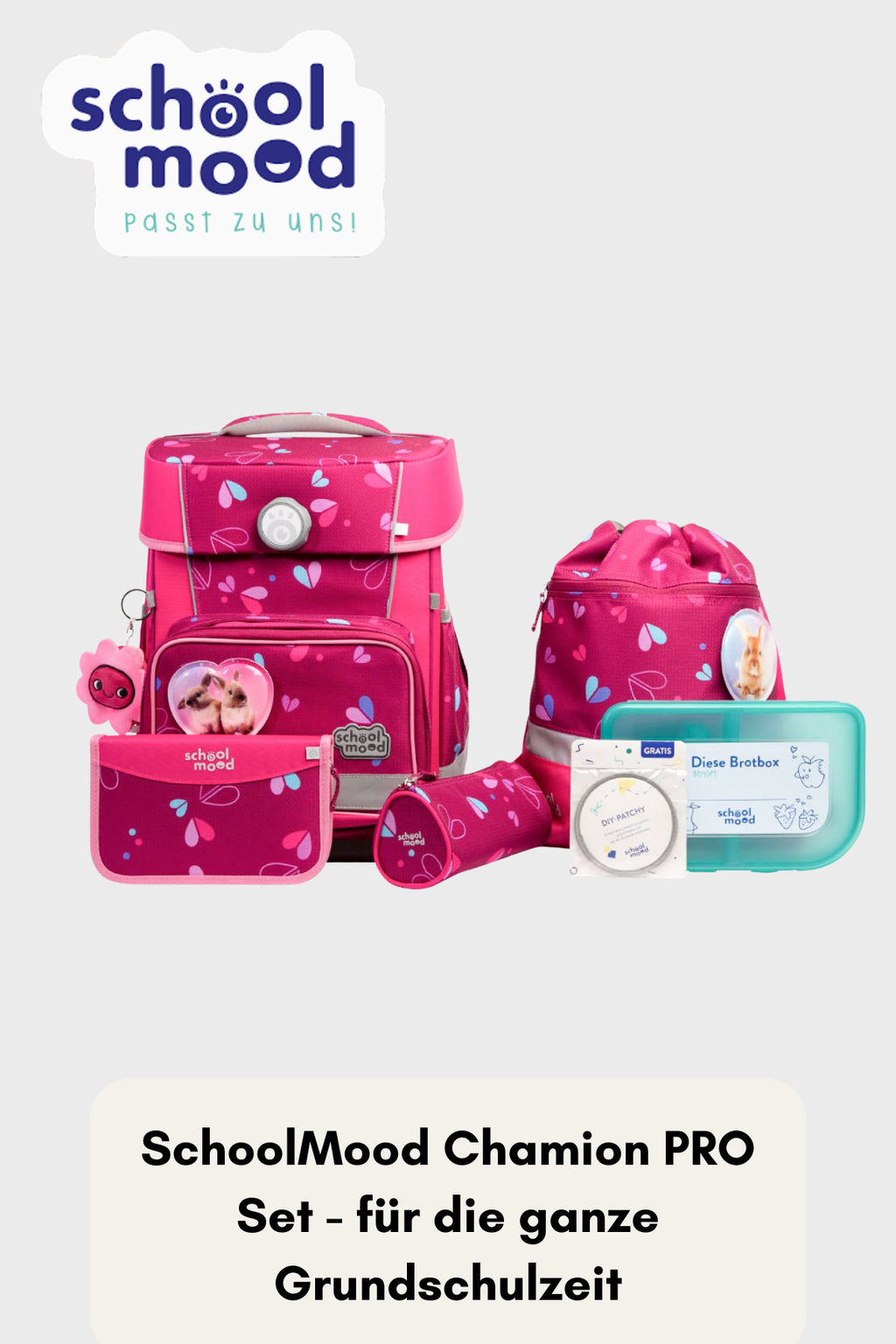 SchoolMood Champion Pro Set 7 teilig - Klara