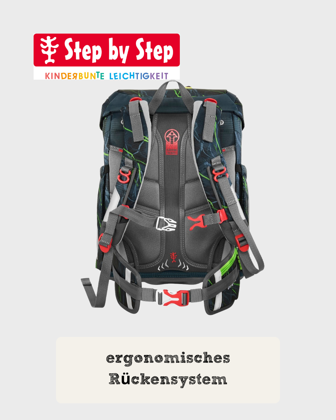 Step by Step FIT Schulranzen-Set "Danger Cat Chiko", 5-teilig