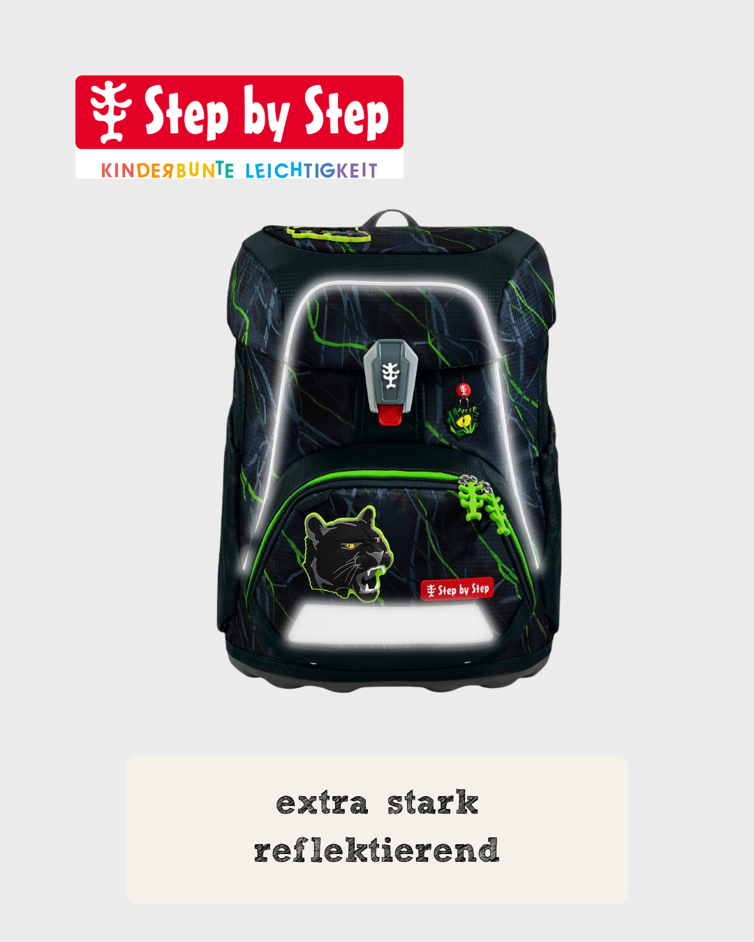 Step by Step FIT Schulranzen-Set "Danger Cat Chiko", 5-teilig