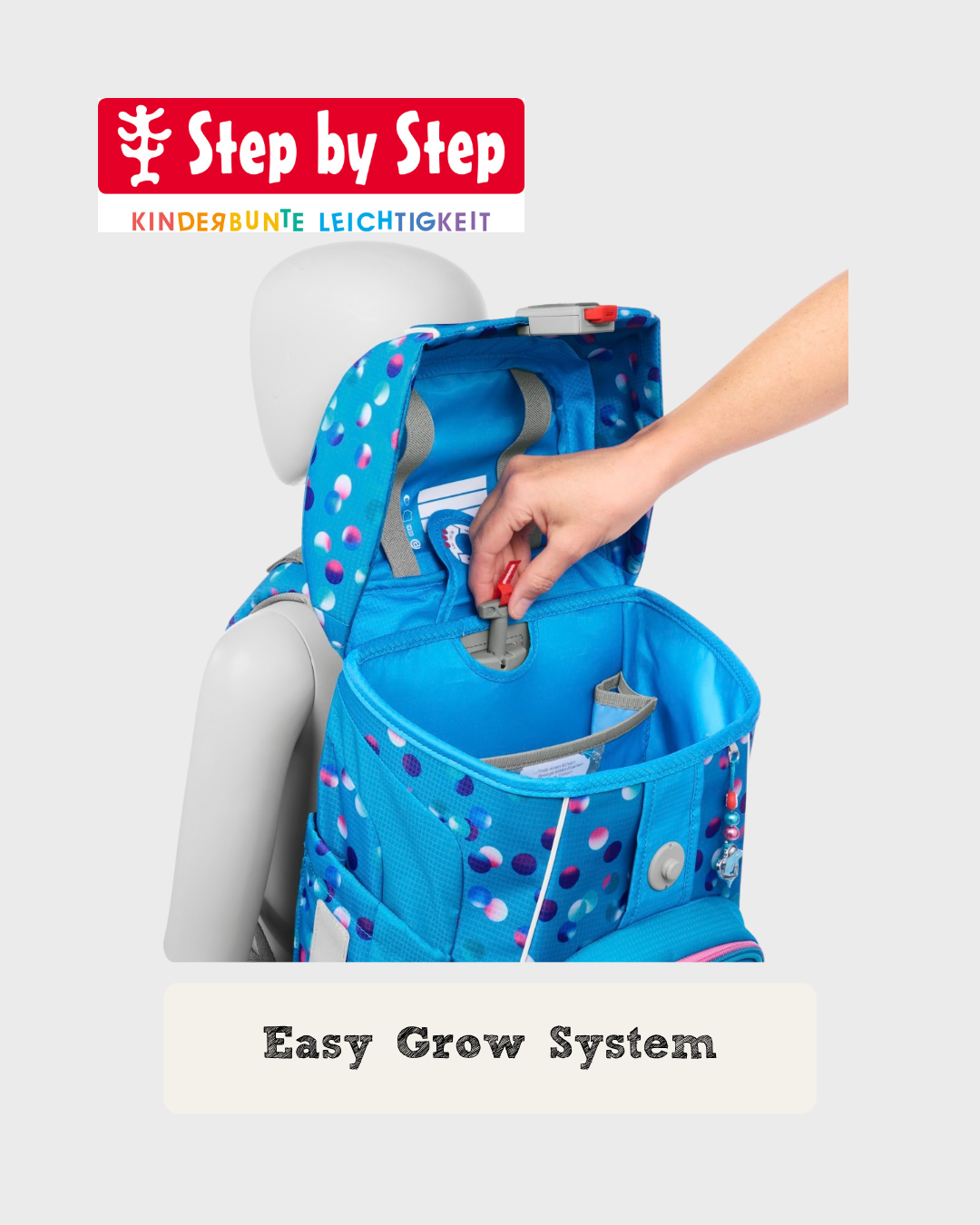 Step by Step FIT Schulranzen-Set "Dolphin Finja", 5-teilig